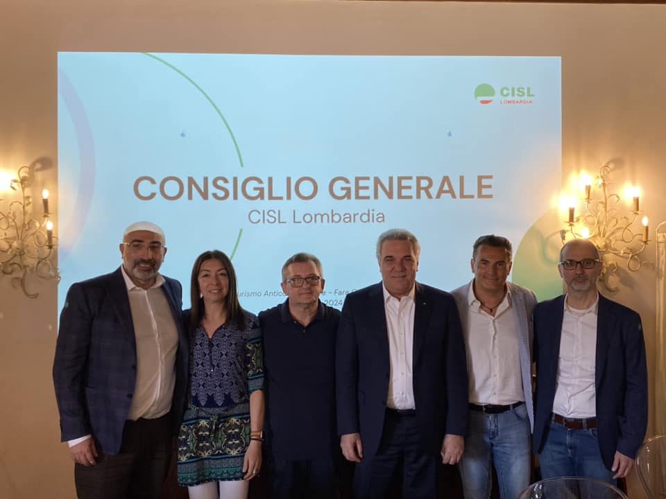 Segreteria Cisl Lombardia giugno 2024
