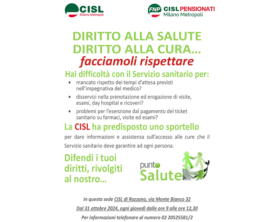 punto Salute a Rozzano