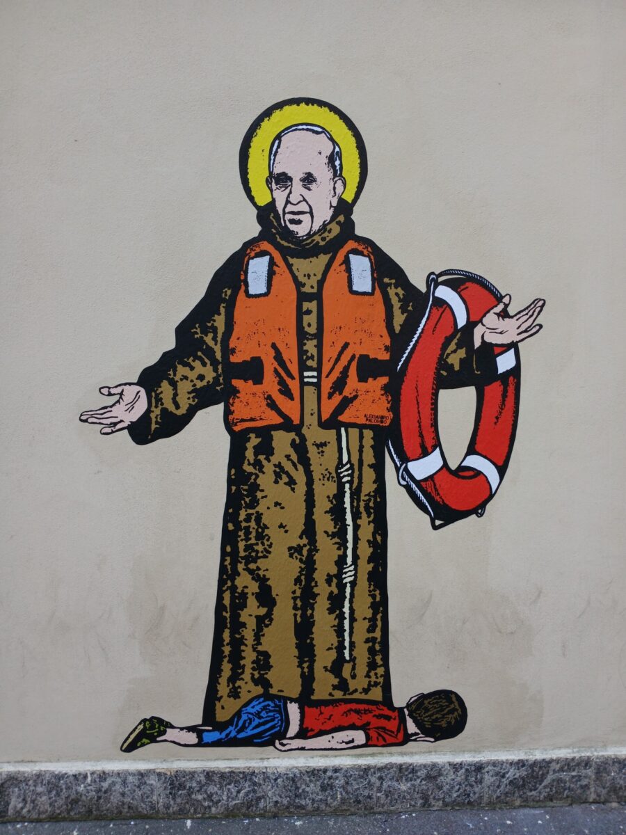 Murale papa