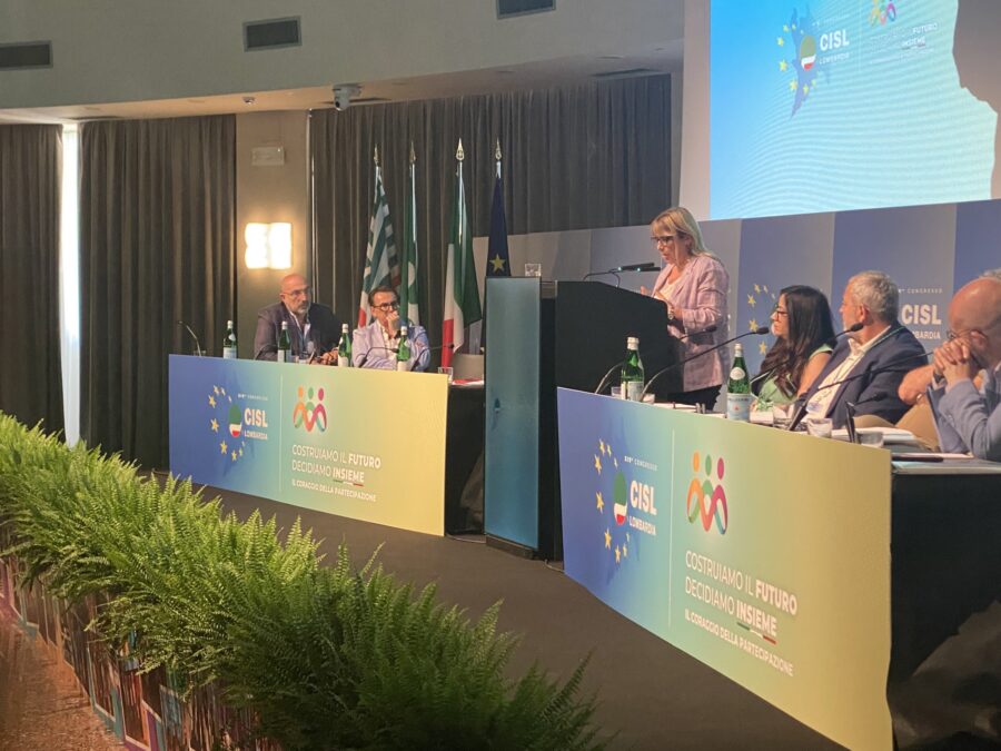 Fumarola al congresso Cisl Lombardia