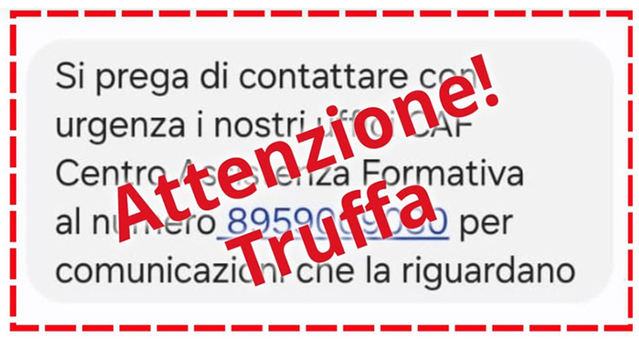 sms truffa