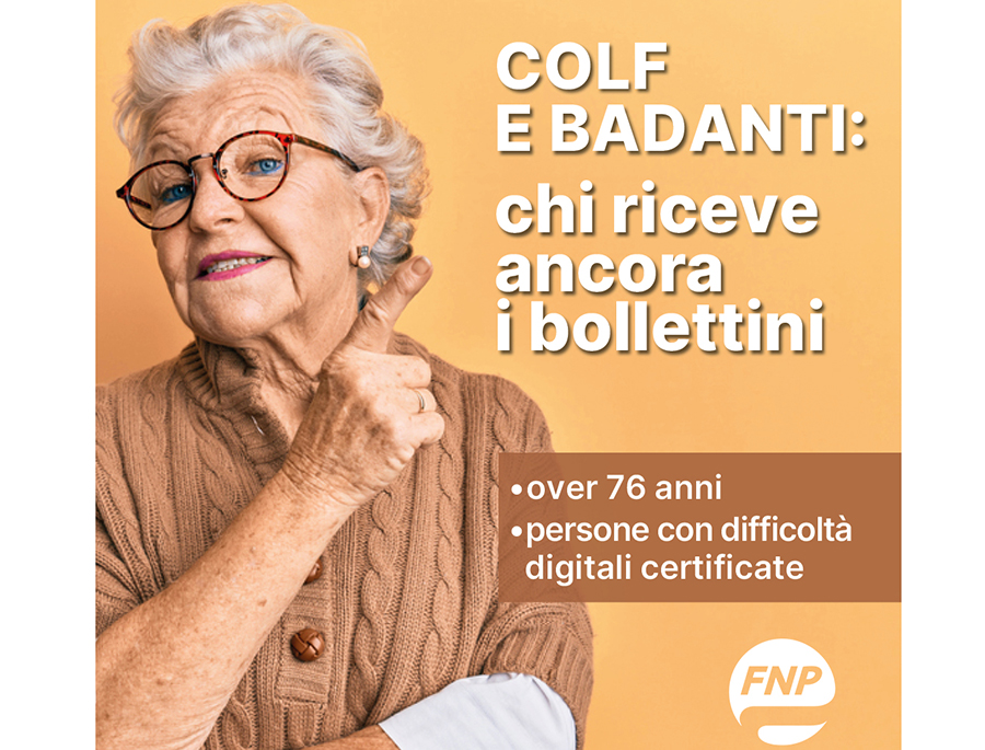 bollettini colf e badanti