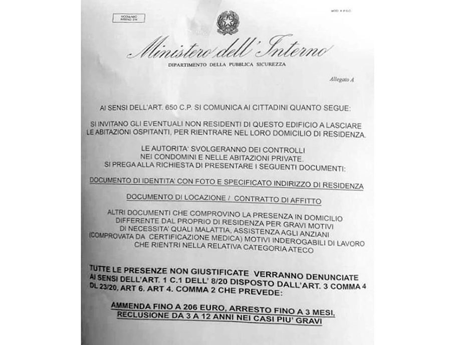 manifesto truffa