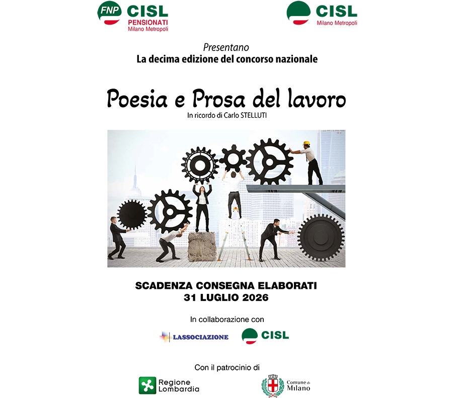 concorso poesia e prosa del lavoro