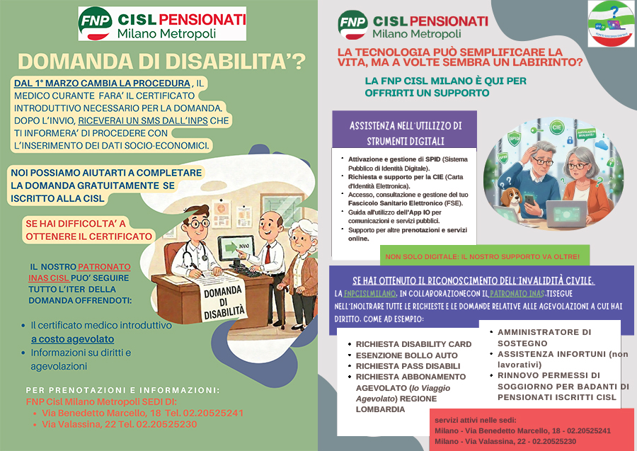 sportello disabilità